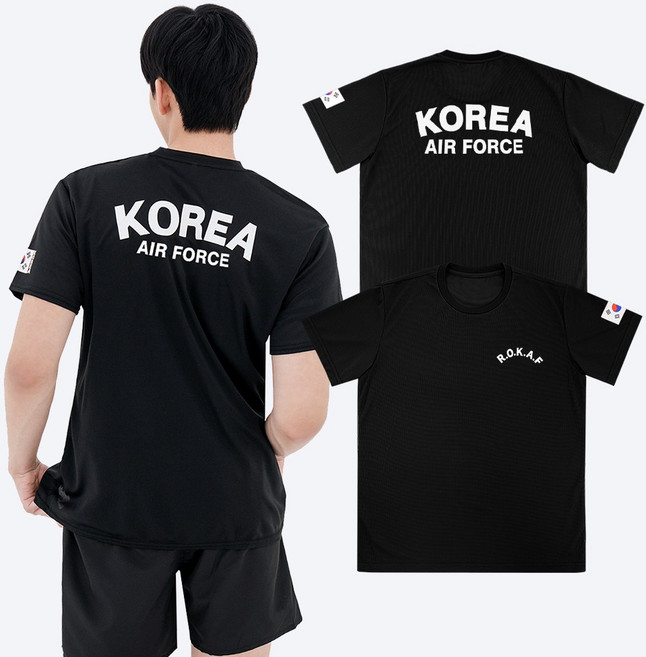 [2P] 공군 ROKAF 로카 반팔티 (2color) - 코리아 에어포스 로카프 공군 로카티