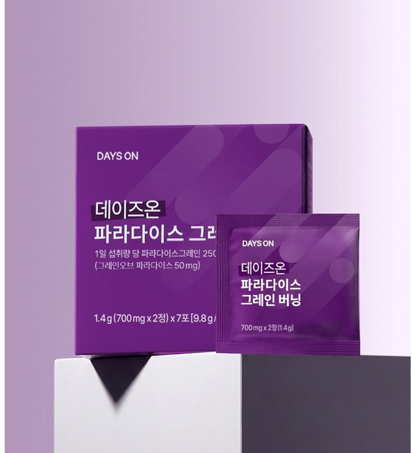 데이즈온 파라다이스그레인 버닝 1박스, 7회분