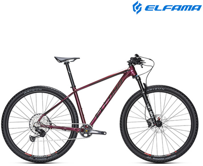 엘파마 페이스 6 XT 12단 MTB 자전거, 29인치-M(400), 퍼플, 1개