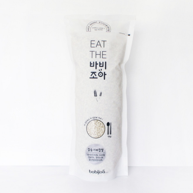 [리미드]백미쌀과 섞어 먹는 바비조아 칼슘가바찹쌀 1kg, 1개
