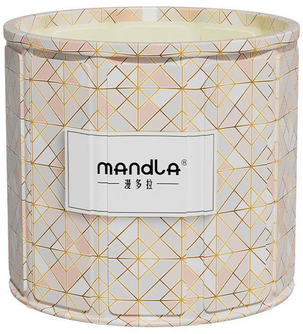 mandla 漫多拉 可摺疊泡澡浴桶, 北歐粉白浴桶, 1個