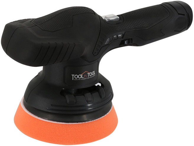 툴앤툴 충전식 무선 광택기 폴리셔 TNT-REX505LI (+전용가방 포함) 자동차광택 가구광택 유막제거, 광택기 기본 패키지