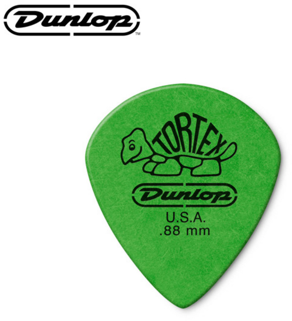 던롭 Dunlop Tortex 재즈3 XL 피크 0.88mm (498R.88), 개