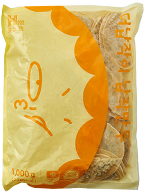 도매 한박스 한일 싸먹는 쫄깃한 대구식 납작만두 1kg, 6개