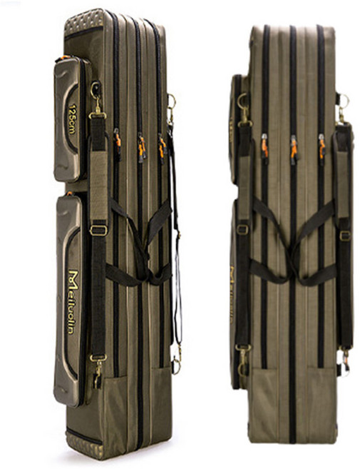 바다 민물 낚시 루어릴 로드케이스 낚시가방 3단 F381, 낚시가방(3단)