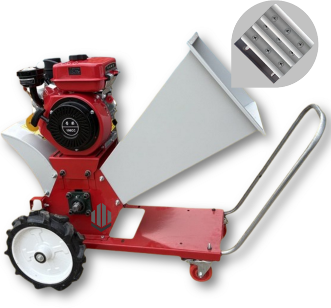 금농기계 4중날 잔가지 파쇄기 나무 농기계 한국 목재 농업용 나무가지 볏짚절단기 고추대, 카트형 (가솔린)