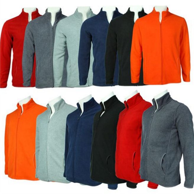 이지웨어 남성 플리스 집업 베이직 남성 플리스 자켓 데일리 겨울