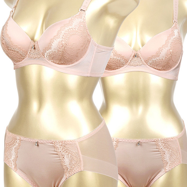 [비너스 자스민] 브라1+팬티2 3종구성 세트 1242