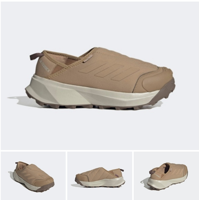 아디다스 남성 윈터 슬립 방한 슬립온 트레킹화