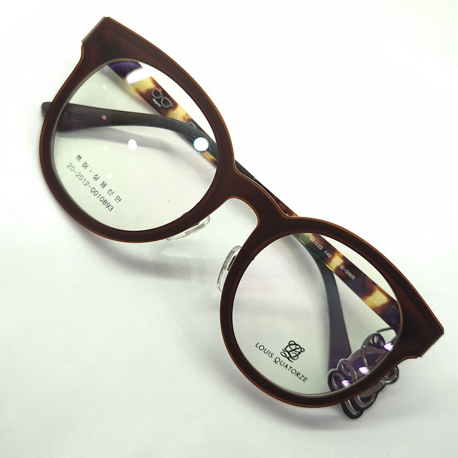 울템 티타늄 명품 루이까또즈 안경테 LQ3857 남자 여자 빅사이즈 동그리 고급