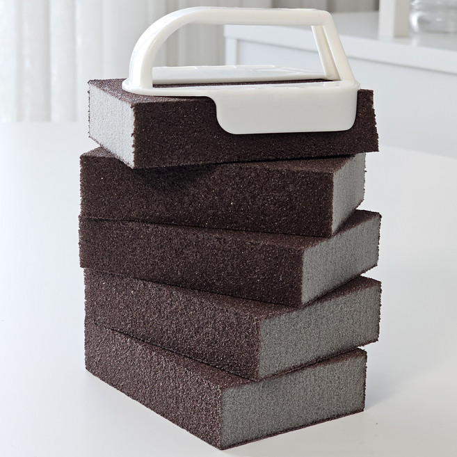 매직 탄냄비 스텐 찌든때 손잡이포함 수세미, 1세트, 5개