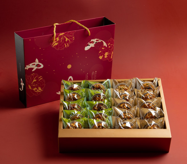 茉莉森森綜合堅果塔禮盒 (20入) - 送禮首選 健康美味 獨立包裝 台中伴手禮, 23公克, 1個