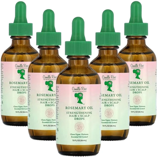 카밀로즈 로즈마리 오일 모발 강화 및 두피 드롭 56 ml(1.9fl oz), 5팩, 56ml - 쿠팡