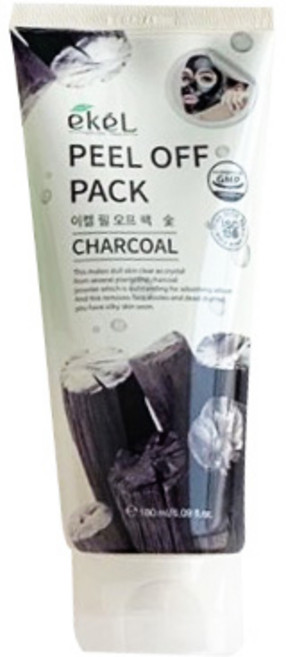 이켈 필 오프 팩 180ml 숯, 1개입, 1개
