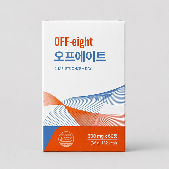 오프에이트 브로멜라인 고함량 85% 녹차추출물 첨가, 1개, 60정