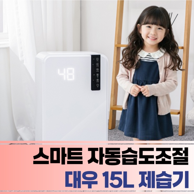 대우x디디젠 15L 가정용 제습기