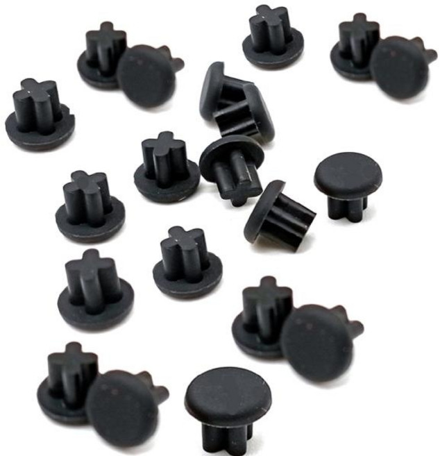 JOYCOOL 먼지마개 3.5 스테레오 단자 AUX 이어폰 포트 20개