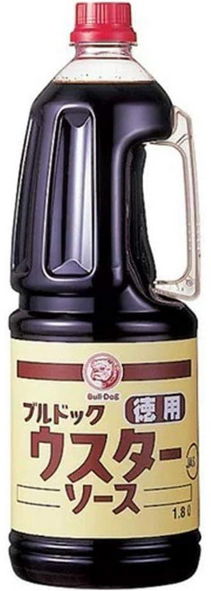 Bulldog 불독 밸류 우스터셔 소스 핸디 팩, 3개, 1개, 1.8L