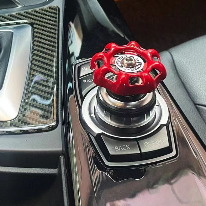 FATTYS 국내시동 배송 조이스틱 자동차 스타트 버튼 꾸미기 부착형 레버 튜닝 커버, 1개, B