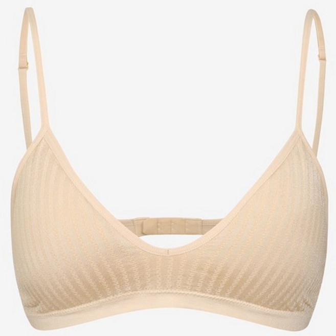 2NDSKIN 심리스 세틴 리브조직 캐미 브라_FU2300 209549