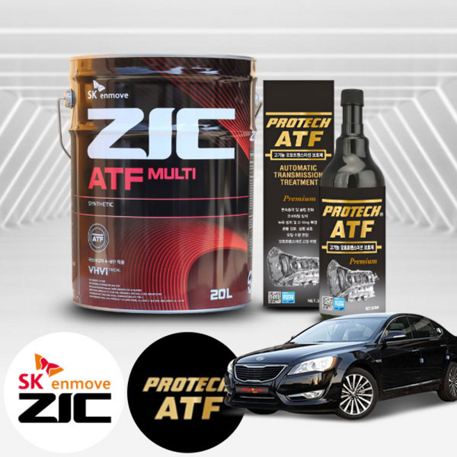 기아 K7 2.7/2.4 가솔린 지크 ATF 멀티 미션오일 20L+프로텍 미션보호제