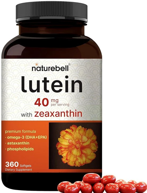 네이처벨 루테인 40mg 캡슐 360정, 네이처벨 루테인 40mg 소프트젤 360정187386, 1개 - 쿠팡
