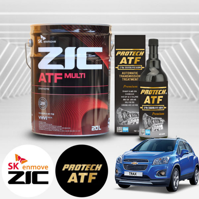 쉐보레 트랙스 1.6 디젤 지크 ATF 멀티 미션오일 20L+프로텍 미션보호제