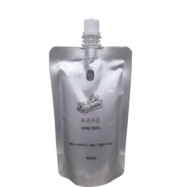 일품자연 유근피즙 100ml x 10팩 코나무 유근피 느릅나무 진액 느릅나무즙 코나무즙 효능 효과 엑기스, 10개