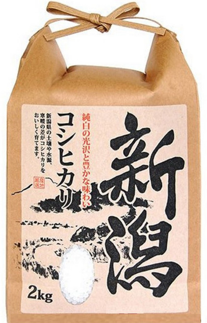 【悅生活】日本米 穀米 ITQI二星獎新潟縣料亭專用越息米谷穗-特A級 100%日本直送/2kg/包, 1個, 一入可超取