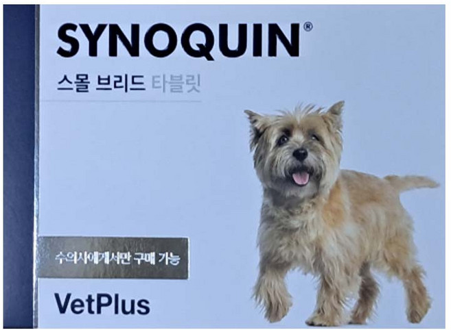 사이노퀸 EFA 소형견 관절영양제 90 타블렛, 30정, 뼈/관절강화, 3개