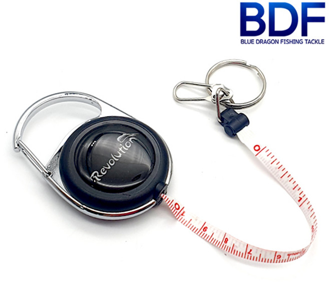 청룡조구 줄자 핀온릴 100cm 계측자 분실방지 낚시용품 릴홀더