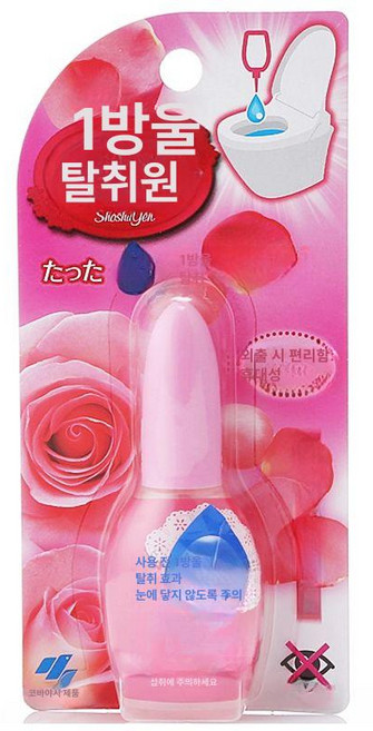 비포쉬프팅 쇼슈겐 스위트 냄새제거 한방울 탈취 고바야시 코바야시, 달콤한 장미, 1개