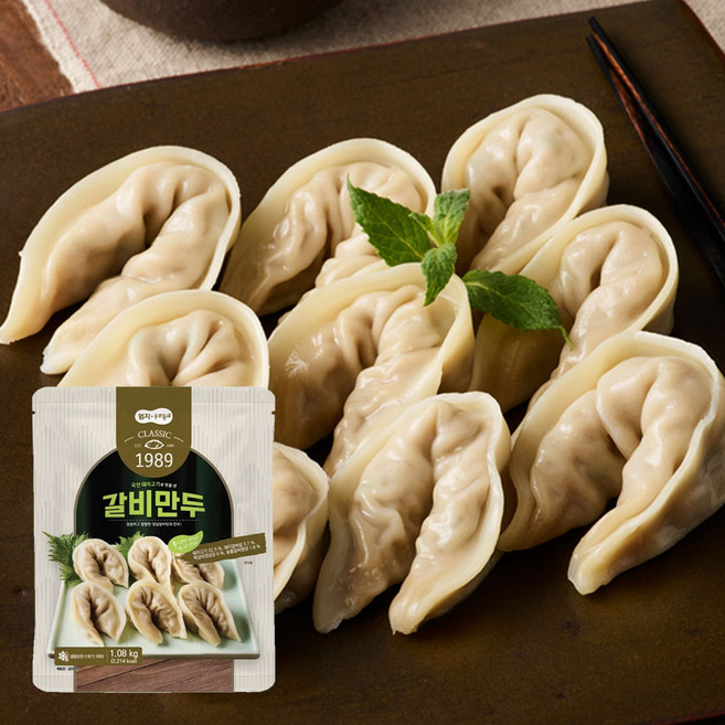 엄지 갈비 만두 1 080g, 1.08kg, 1개
