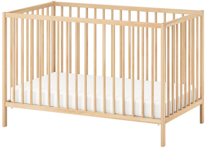 이케아 SNIGLAR 스니글라르 유아용침대 자작나무 60x120 cm 706.106.20