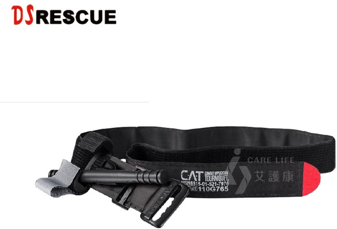 艾護康 德盛DSRESCUE C.A.T戰術止血帶 GEN-7 單手操作 緊急止血, 1個