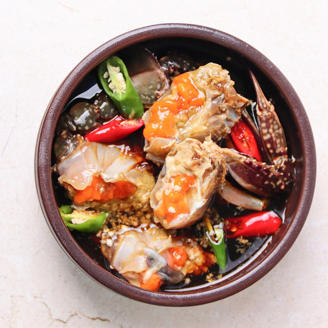 [간장게장] 30년 전통 국내산 암꽃게장, 1개, 3kg