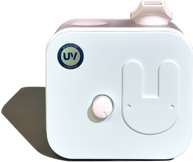 우리 생수병 미니 초음파 기계식 가습기, 민트