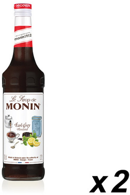 모닌 얼그레이향 시럽 700ml 2개