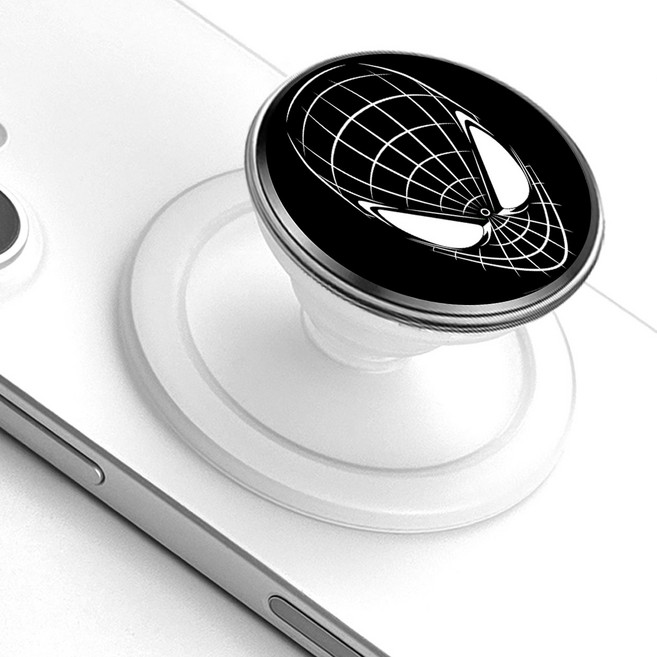 메탈 맥세이프 그립 톡 홀더, 스파이더맨, 1개