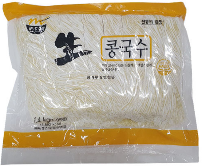 진성 면다해생콩국수면, 1.4kg, 1개