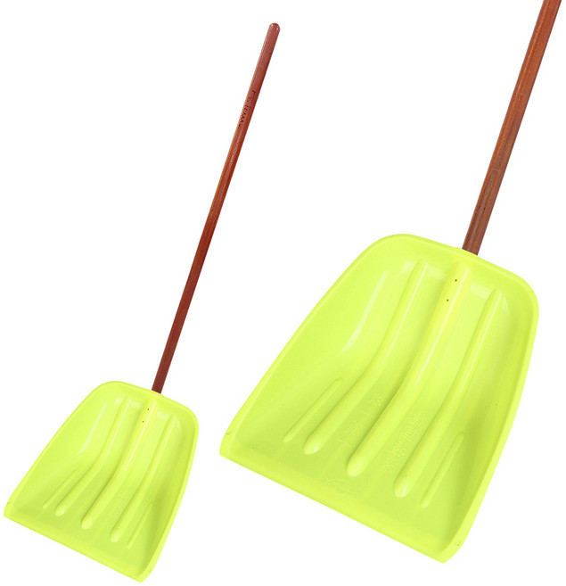 초대형 대왕 삽 (헤드+자루) 제설 도구 장비 플라스틱 거름삽 눈삽, 1개