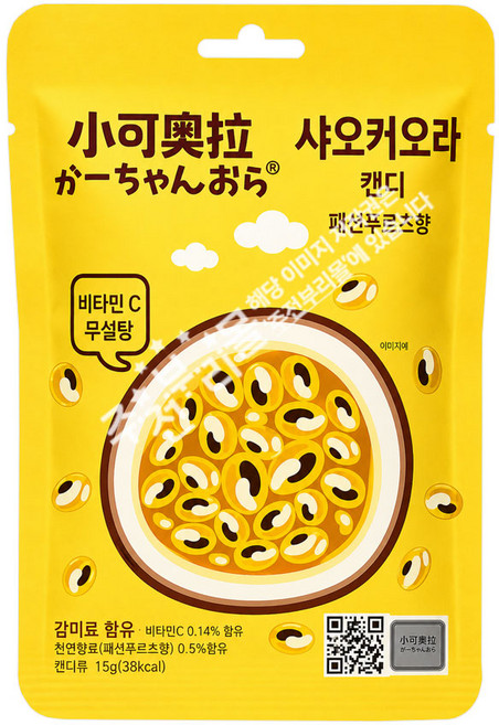 샤오커오라 15g (패션푸르츠향) x 10개, 1박스, 150g