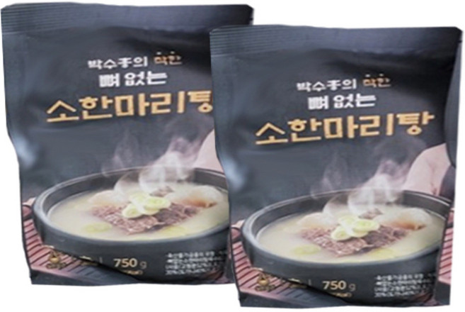 박수홍의 착한 뼈없는 소한마리탕, 750g, 2개