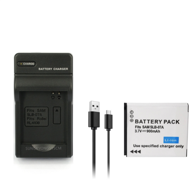 삼성 SLB-07A 호환배터리+충전기 PL150/ST50/ST45/ST600/ST550/ST500, 1개