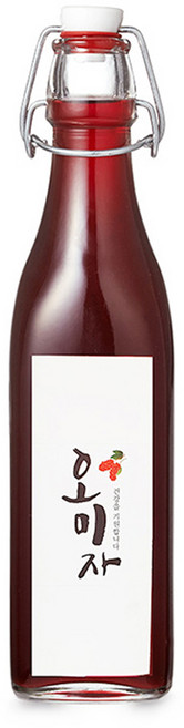 담아요 수제 오미자청(수입유리병), 1병, 오미자청(수입유리병) 650g