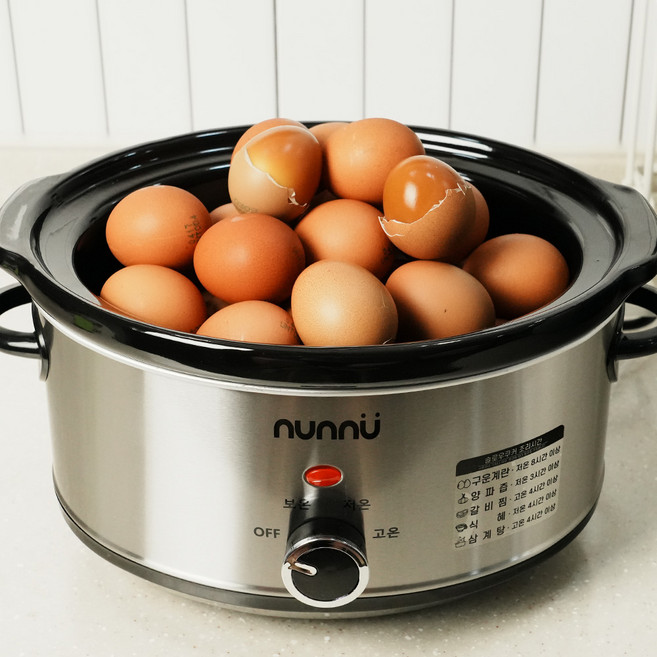 구운계란기계 맥반석 훈제 구운계란찜기 만드는 기계 계란굽는기계 슬로우쿠커 멀티쿠커