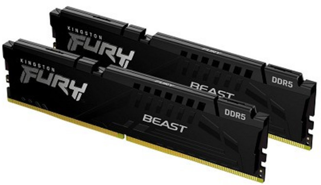 Kingston FURY Beast DDR5 32GB (16GB*2) 6000MHz CL30 記憶體, 1個