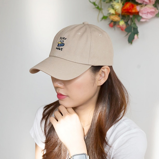 유니아트 여자 남자 야구모자 캡모자 볼캡 커플모자 UABOUT7021-SURF