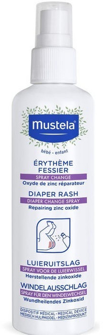 MUSTELA 프랑스 정품 무스텔라 베베 다이퍼래쉬 스프레이 75ml, 1개