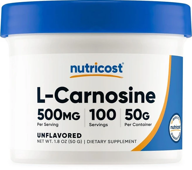 뉴트리코스트 L 카르노신 500mg 파우더 50g, 1개 - 쿠팡